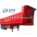 Hydraulic cylinder 2/3 axles rear type tipping trailer (truck semi trailer for self unloading)